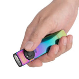 Olight Arkfeld LED Flashlight - 1000 Lumens - 6500K Cool White or 5000K Neutral White - Green Laser - Black and Additional Colors