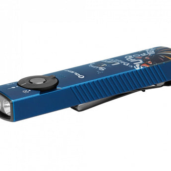 Olight Arkfeld Pro Rechargeable LED Flashlight - 1300 Lumens - Cool White or Neutral White LED - 365nm UV - 520nm Green Laser - Uses Built-in 1500mAh Li-Poly Battery Pack - Black and Additional Colors