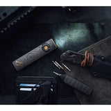 Olight Arkfeld Pro Rechargeable LED Flashlight - 1300 Lumens - Cool White or Neutral White LED - 365nm UV - 520nm Green Laser - Uses Built-in 1500mAh Li-Poly Battery Pack - Black and Additional Colors