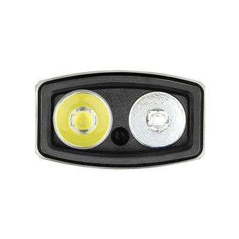 Olight Arkfeld Pro Rechargeable LED Flashlight - 1300 Lumens - Cool White or Neutral White LED - 365nm UV - 520nm Green Laser - Uses Built-in 1500mAh Li-Poly Battery Pack - Black and Additional Colors