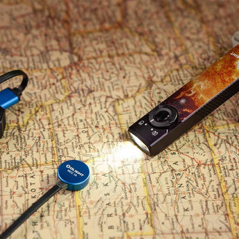 Olight Arkfeld LED Flashlight - 1000 Lumens - 6500K Cool White or 5000K Neutral White - UV - Black and Additional Colors