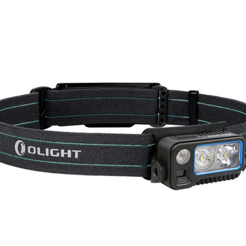 Olight Array 2 Pro Rechargeable LED Headlamp - 1500 Lumens - Uses Built-in 3350mAh Li-ion Battery Pack - Black or Orange