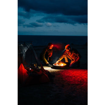 Olight Array 2 Pro Rechargeable LED Headlamp - 1500 Lumens - Uses Built-in 3350mAh Li-ion Battery Pack - Black or Orange