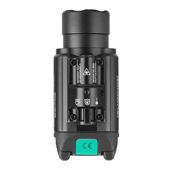 Olight Baldr Pro Weapon Light with Green Laser - Black or Desert Tan - 1350 Lumens - Includes 2 x CR123A