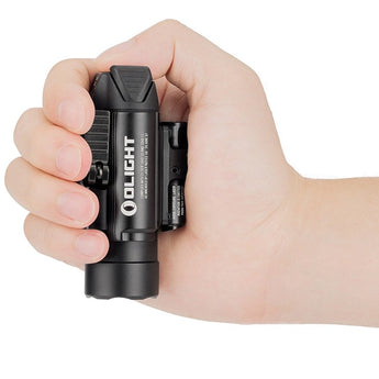 Olight Baldr Pro Weapon Light with Green Laser - Black or Desert Tan - 1350 Lumens - Includes 2 x CR123A