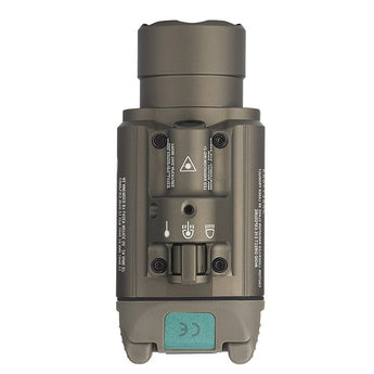 Olight Baldr Pro Weapon Light with Green Laser - Black or Desert Tan - 1350 Lumens - Includes 2 x CR123A