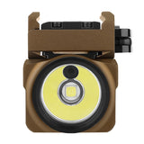 Olight Baldr S BL Rechargeable Weapon Light with Blue Laser - 800 Lumens - Uses Built-In 380mAh Li-Poly Battery Pack - Black or Desert Tan