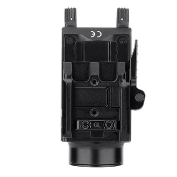 Olight Baldr S BL Rechargeable Weapon Light with Blue Laser - 800 Lumens - Uses Built-In 380mAh Li-Poly Battery Pack - Black or Desert Tan