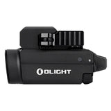Olight Baldr S BL Rechargeable Weapon Light with Blue Laser - 800 Lumens - Uses Built-In 380mAh Li-Poly Battery Pack - Black or Desert Tan
