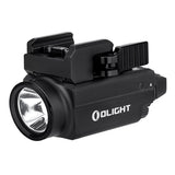 Olight Baldr S BL Rechargeable Weapon Light with Blue Laser - 800 Lumens - Uses Built-In 380mAh Li-Poly Battery Pack - Black or Desert Tan