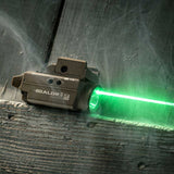 Olight Baldr S Rechargeable Weapon Light with Green Laser - 800 Lumens - Uses Built-In 380mAh Li-Poly Battery Pack - Black, Desert Tan, or Flat Dark Earth (FDE)