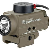 Olight Baldr S Rechargeable Weapon Light with Green Laser - 800 Lumens - Uses Built-In 380mAh Li-Poly Battery Pack - Black, Desert Tan, or Flat Dark Earth (FDE)