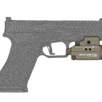 Olight Baldr S Rechargeable Weapon Light with Green Laser - 800 Lumens - Uses Built-In 380mAh Li-Poly Battery Pack - Black, Desert Tan, or Flat Dark Earth (FDE)