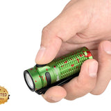 Olight Baton 3 Rechargeable LED Flashlight - 1200 Lumens - Luminus SST40 - Includes 1 x 16340 - Available in Black, Red, and Limited Edition Colors - Standard or Premium