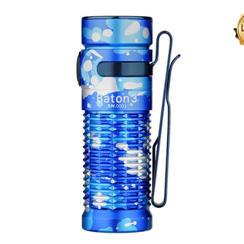 Olight Baton 3 Rechargeable LED Flashlight - 1200 Lumens - Luminus SST40 - Includes 1 x 16340 - Available in Black, Red, and Limited Edition Colors - Standard or Premium