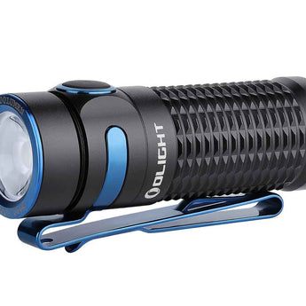 Olight Baton 3 Rechargeable LED Flashlight - 1200 Lumens - Luminus SST40 - Includes 1 x 16340 - Available in Black, Red, and Limited Edition Colors - Standard or Premium