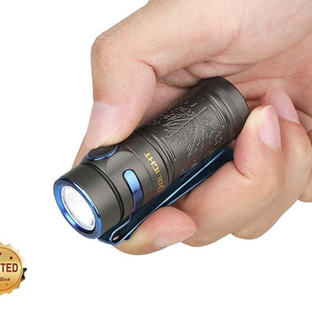 Olight Baton 3 Rechargeable LED Flashlight - 1200 Lumens - Luminus SST40 - Includes 1 x 16340 - Available in Black, Red, and Limited Edition Colors - Standard or Premium