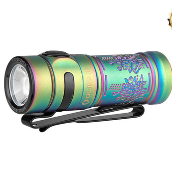 Olight Baton 3 Rechargeable LED Flashlight - 1200 Lumens - Luminus SST40 - Includes 1 x 16340 - Available in Black, Red, and Limited Edition Colors - Standard or Premium