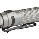 Olight Baton 4 Rechargeable LED Flashlight - 1300 Lumens - Includes 1 x 16340 and Optional Charging Case - Black or Other Colors