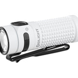 Olight Baton 4 Rechargeable LED Flashlight - 1300 Lumens - Includes 1 x 16340 and Optional Charging Case - Black or Other Colors