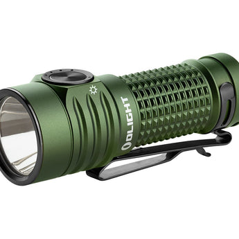 Olight Baton Turbo Rechargeable LED Flashlight - 1000 Lumens - Includes 1 x 18350 - Black, Orange, or OD Green (Discontinued Test)
