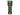 Green Olight Baton Turbo Rechargeable LED Flashlight - Vertical Front View