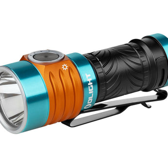 Olight Baton Turbo Rechargeable LED Flashlight - 1000 Lumens - Includes 1 x 18350 - Black, Orange, or OD Green (Discontinued Test)