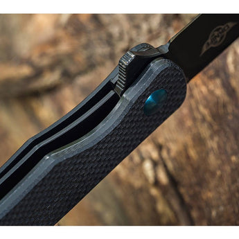 Olight Chital Mini Folding Knife - G10 Handle - D2 Blade - Black