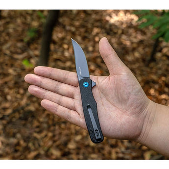 Olight Chital Mini Folding Knife - G10 Handle - D2 Blade - Black