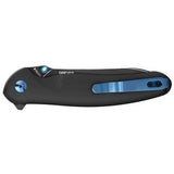 Olight Drever Oknife - 3.36 Inch Blade, Sheepsfoot, Straight Edge - G10 or Micarta Handle - Stonewashed Blade - Black, Blue, OD Green, White (Limited Edition), or Orange (Limited Edition)