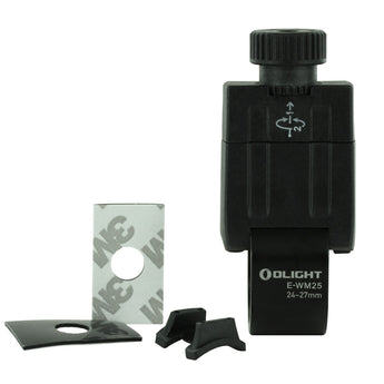Olight E-WM25 Weapon Mount for Flashlights with Body Diameters of 24.4mm to 27.4mm