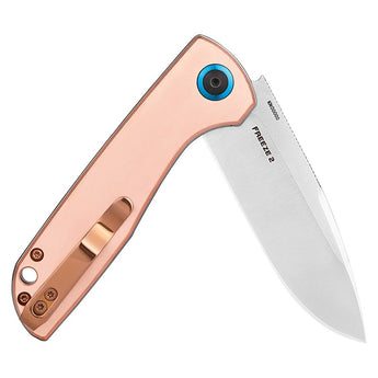 Olight Freeze 2 Folding Knife - OD Green, Copper, or Carbon Fiber
