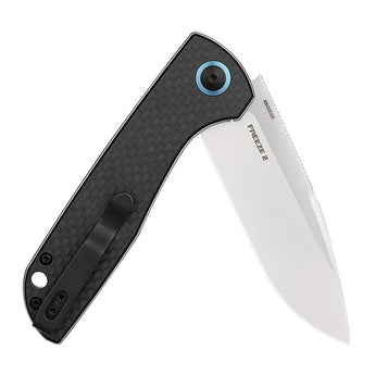 Olight Freeze 2 Folding Knife - OD Green, Copper, or Carbon Fiber