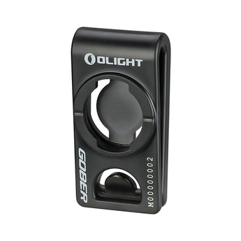 Olight Gober USB-C Rechargeable LED Safety Light - 4 Lumens - Includes Built-in 240mAh Li-ion Battery Pack - Black, LE Green, or LE Red