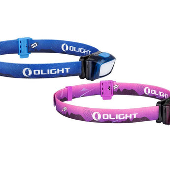 Olight H05 Lightweight LED Headlamp - 45 Lumens - Includes 2 x AAA - Lite Blue or Lite Pink
