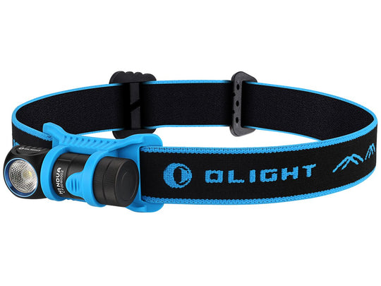 Olight H1R Nova NW Rechargeable LED Headlamp - Angle Shot