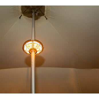 Olight Haloop Rechargeable LED Camping Light - 600 Lumens - Includes 4 x 18500 - Black, Clay Beige, Forest Green