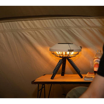 Olight Haloop Rechargeable LED Camping Light - 600 Lumens - Includes 4 x 18500 - Black, Clay Beige, Forest Green