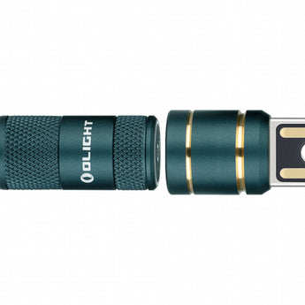 Olight iMini 2 Rechargeable LED Keylight - 50 Lumens - Uses Built-in 3.7V 80mAh Li-ion Battery Pack - Multiple Color Options