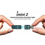 Olight iMini 2 Rechargeable LED Keylight - 50 Lumens - Uses Built-in 3.7V 80mAh Li-ion Battery Pack - Multiple Color Options
