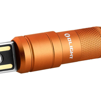 Olight iMini 2 Rechargeable LED Keylight - 50 Lumens - Uses Built-in 3.7V 80mAh Li-ion Battery Pack - Multiple Color Options