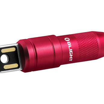 Olight iMini 2 Rechargeable LED Keylight - 50 Lumens - Uses Built-in 3.7V 80mAh Li-ion Battery Pack - Multiple Color Options