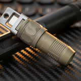 Olight iUltra USB-C Rechargeable Keychain Flashlight - 80 Lumens - Uses Built-in 80mAh Li-ion Battery Pack - Olive Green