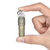 Olight iUltra USB-C Rechargeable Keychain Flashlight - 80 Lumens - Uses Built-in 80mAh Li-ion Battery Pack - Olive Green