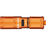 Olight I1R 2 Pro EOS Keychain Twist USB-C Rechargeable Flashlight - Chip Scale LED - 180 Lumens - Uses Built-In Battery Pack - Multiple Color Options