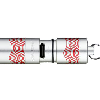 Olight I1R 2 Pro EOS Keychain Twist USB-C Rechargeable Flashlight - Chip Scale LED - 180 Lumens - Uses Built-In Battery Pack - Multiple Color Options