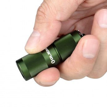 Olight I1R 2 Pro EOS Keychain Twist USB-C Rechargeable Flashlight - Chip Scale LED - 180 Lumens - Uses Built-In Battery Pack - Multiple Color Options
