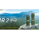 Olight I1R 2 Pro EOS Keychain Twist USB-C Rechargeable Flashlight - Chip Scale LED - 180 Lumens - Uses Built-In Battery Pack - Multiple Color Options