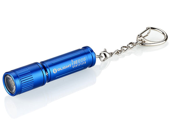Olight I3E Gift Box Edition LED Flashlight - Philips LUXEON TX - 90 Lumens - Uses 1x AAA (included) - Blue