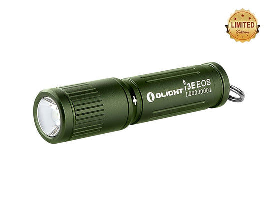 Olight I3E LED Keylight - 90 Lumens - Includes 1 x AAA - OD Green